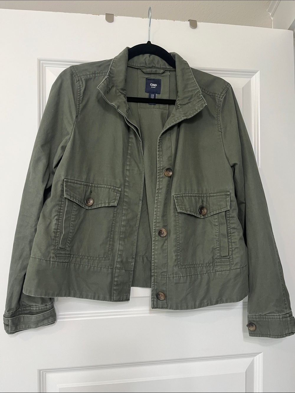 GAP Women's Army Green Utility Jacket